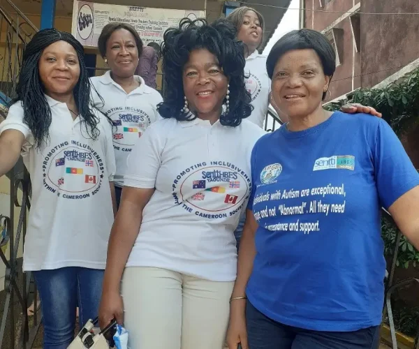 ITCIG-SENTTI volunteers and supporters together in Cameroon